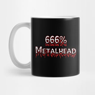 666% Metalhead Mug